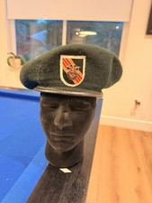 Identified Vietnam 5th Special Forces Beret, 1969 M-65 Jacket And 1969 Raincoat picture