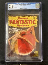 Famous Fantastic Mysteries #56 1949 CGC 2.5 Classic Cover Lawrence Stevens GGA picture
