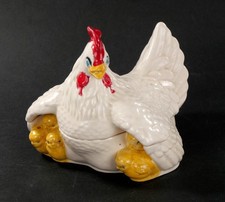 Vintage Arnel's Mother Hen & Chicks - 1970's - Arnel's Tinket Dish - Farmhouse picture