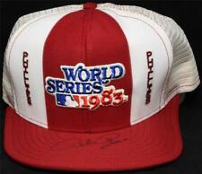 Pete Rose Autographed Signed Hat JSA COA 1983 Phillies World Series Champs picture