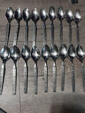Lot 18 Oneida Community Stainless ISABELLA Teaspoons picture