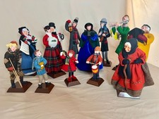 Simpich Character Dolls Carolers Collection. 13 Pieces in excellent condition. picture
