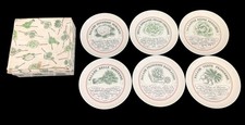 Vintage Toscani Vinaigrette Salad Plates Set of 6 Vintage 7.5