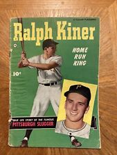 Ralph Kiner Home Run King #1 Fawcett Publications Comics 1950 picture