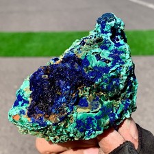 300G Best Natural Azurite/Malachite raw Crystal Mineral Specimen picture