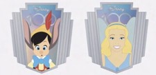 2023 Disney Destination D D23 MOG WDI LE300 Pin: Pinocchio Blue Fairy{Confirmed} picture