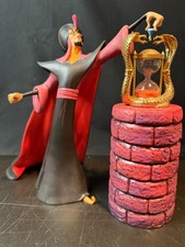 WDCC VILLAINS ALADDIN JAFAR OH MIGHTY EVIL ONE W/ COA & ORIGINAL BOX MINT picture
