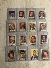 1952 Topps Look ’N See Lot of 44 Vintage Cards High #s Historical Figures R714-1 picture