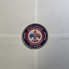 24th World Scout Jamboree National Commissioner Ellis S. Morrison Patch Signed picture