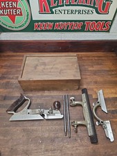 P133- Antique Stanley No. 46 Skew Cutter Combination Plane picture