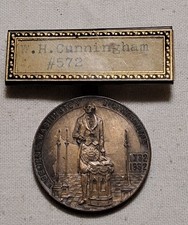 1932 Kentucky Masonic F&AM Washington Bicentennial Badge Lodge 572 Louisville picture
