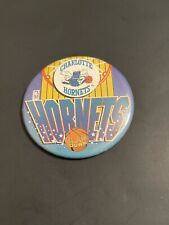 Charlotte Hornets Slam Dunk Button Pin picture