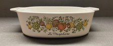 VTg La Marjolaine Spice of Life Corning Ware 2 Quart Casserole Dish Kitchen picture