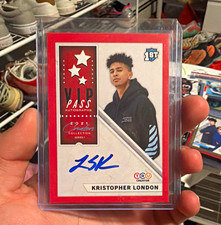 TruCreator 2021 VIP Pass Autographs Kristopher London Auto #264 picture