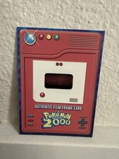 Pokémon The Movie 2000 Topps Authentic Film Frame Card picture