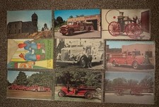 27 FIRE FIGHTING, ENGINES, ETC Vintage Postcards Lot  picture