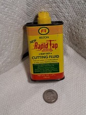 Vintage NOS RELTON Rapid Tap Cutting Fluid Can 4 FL. OZ. picture