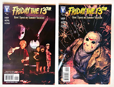 FRIDAY THE 13TH HOW I SPENT MY SUMMER VACATION #1 + 2 FULL SET WILDSTORM 2007 picture