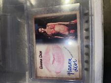 2023 Signed Collectors Expo Model Gianna Dior Autographed Kiss Card picture