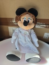 Pre-Owned Disney Parks Star Wars 2015 Minnie Mouse Princess Leia Plush Doll picture