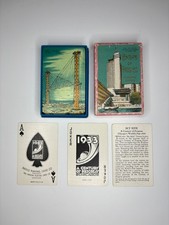 Vintage Playing Cards SKY RIDE Chicago 1933 Century Of Progress - As Is picture