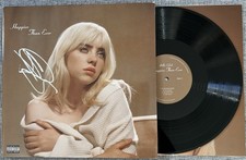 FINNEAS O’CONNELL SIGNED “HAPPIER THAN EVER” VINYL LP BILLIE EILISH BECKETT COA picture