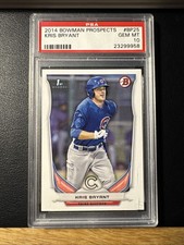 2014 Bowman Kris Bryant #BP25 1st Bowman Prospects Chicago Cubs PSA 10 (771) picture