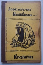 1971 Look Into The Underground Newspapers Northwestern University Rare Guide picture