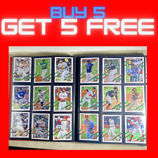 2021 TOPPS HOLIDAY BASEBALL BASE CARDS / PICK YOUR CARD, COMPLETE YOUR SET MLB picture