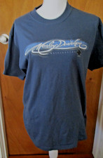 Vintage 90's Harley Davidson Missoula Montana, Women's Medium, Dark Gray, EUC picture