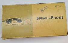 Vintage Speak R Phone  Telephone Amplifier & Speaker  (1st Speaker Phone) picture