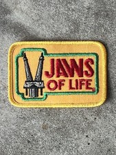 Vintage New Old Stock Jaws Of Life Patch w Tool In Vertical Position RARE picture
