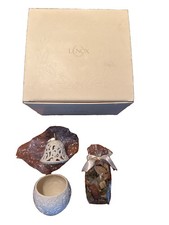 Lenox Covered Pear Porcelain Canister Set  With Leaves And Original Box picture