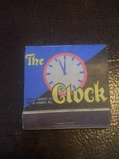 The Clock Cocktail Bar Darby Pennsylvania Feature Matchbook picture