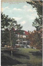 Tate Spring TN Resort Hotel East End Amusement Hall c1910 Postcard picture