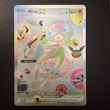 Pokémon Mew EX 158/128 30th Celebration Futuristic Rare  picture