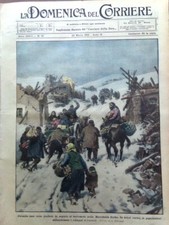 La Domenica del Corriere 22 March 1931 Earthquake Macedonia Mount Rushmore Wildt picture