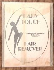 1930s ART DECO ERA BABY TOUCH HAIR REMOVER UNOPENED IN ORIGINAL PACKAGE Z4602 picture