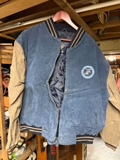 1998 Conrail Railroad Zero Hero Safety Suede Leather Jacket picture