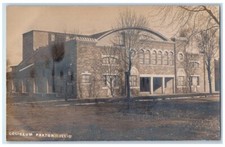 c1910's Coliseum Building View Paxton Illinois IL RPPC Photo Unposted Postcard picture