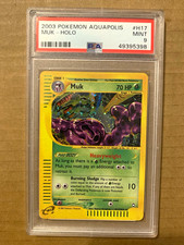 Pokémon Nintendo 2003 Aquapolis Muk Holo H17 PSA 9 English 49395398 picture