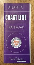VINTAGE December 1959 Atlantic Coast Line Railroad Timetables picture