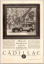 Vintage 1927 Cadillac, Auto, Automobile, Car 20's Print Ad picture