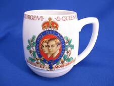 1937 OFFICIAL CORONATION MUG FOR GEORGE VI & QUEEN ELIZABETH WOODS WARE  picture