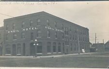CHISHOLM MN - O'Neil Hotel Real Photo Postcard rppc - 1911 picture