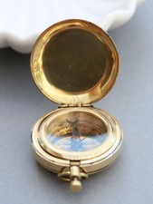 Personalized Engraved Vintage Compass, Working Compass, Fathers Day, Anniversary picture