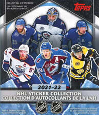 Topps 2021-22 NHL Sticker Collection Album picture