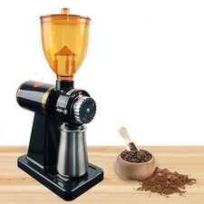 Commercial Electric Coffee Grinder Automatic Burr Mill Bean Home Office Grind picture