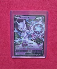Pokemon TCG Mewtwo V 030/078 Pokemon GO Ultra Rare Holo LP picture