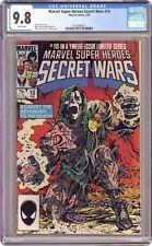 Marvel Super Heroes Secret Wars #10D Direct Variant CGC 9.8 1985 4379386016 picture